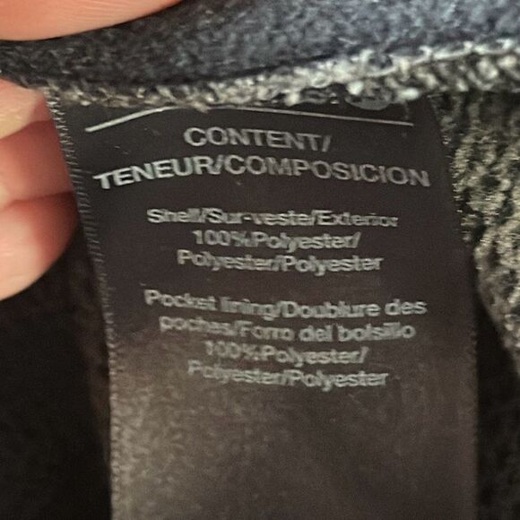 Merrell Select Regulate Men's XL Fleece Full Zip Sweater Jacket Gray Black - Picture 7 of 9